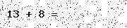 Operazione matematica anti-spam da risolvere